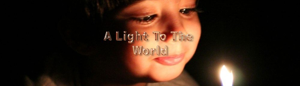 Jesus said He was the light unto the whole world! Does your light reflect that same light?