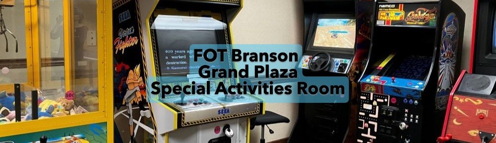 FOT Branson Special Activities Game Room at the Grand Plaza Hotel and Conference Center